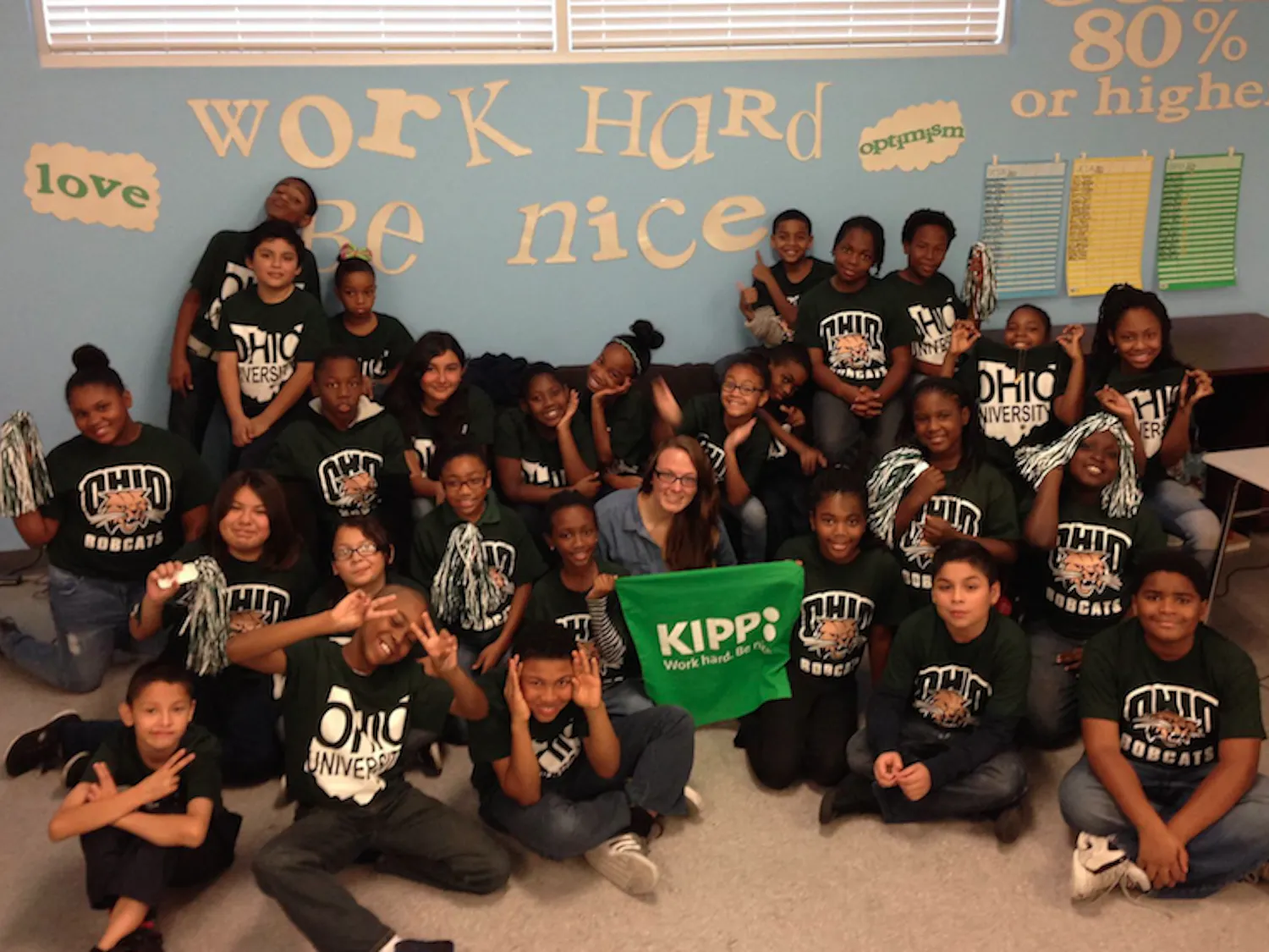 Alaina Pariano's classroom in south LA