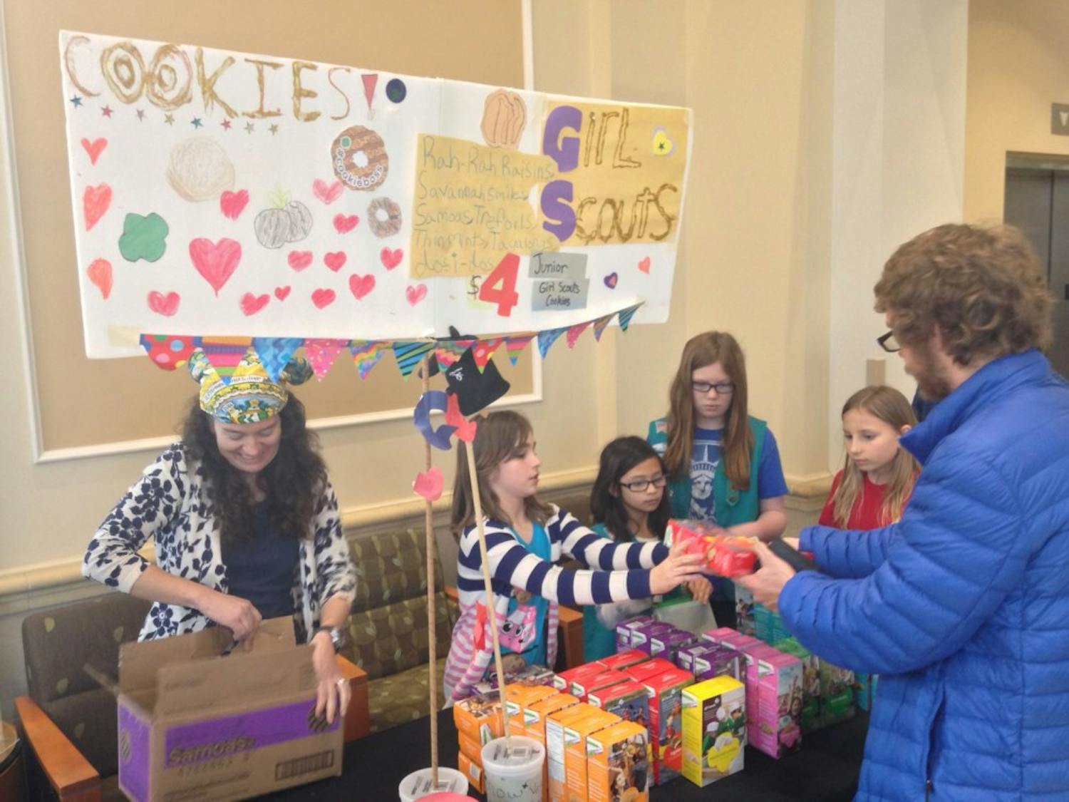Girl Scout Cookies sold in Baker  