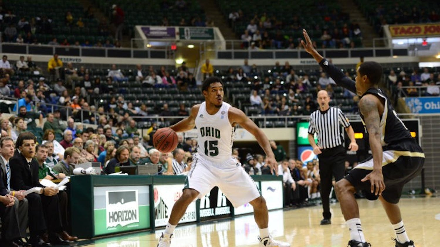 Men's Basketball: Ohio hosts Hampton in last game before holiday  