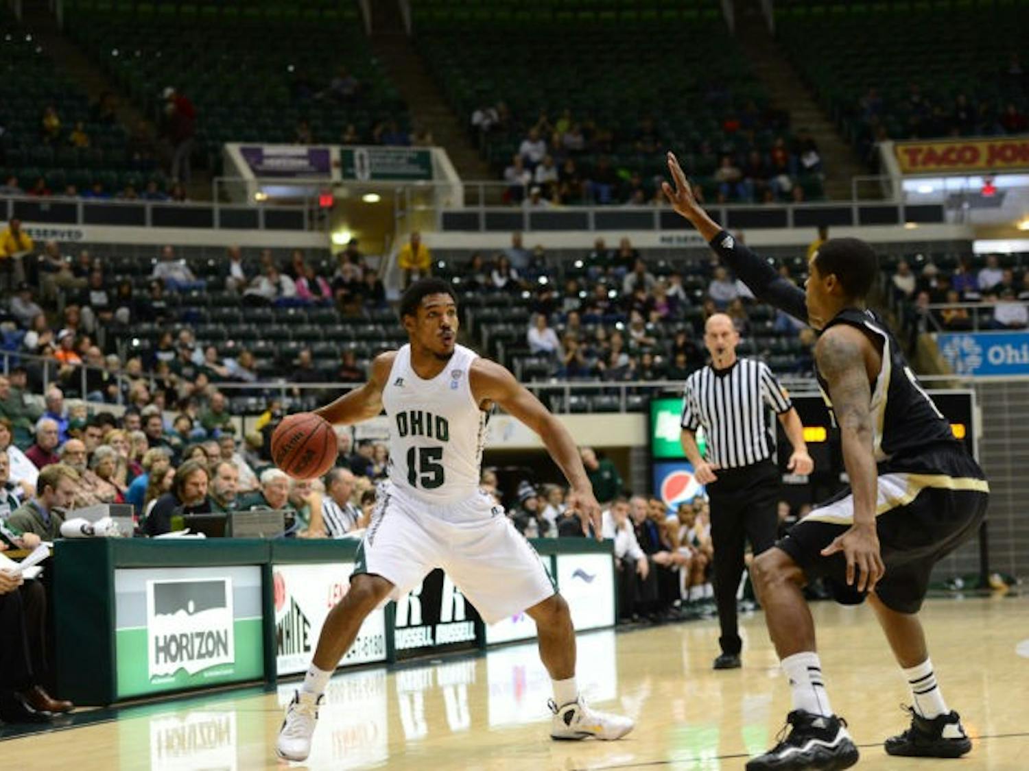 Men's Basketball: Ohio hosts Hampton in last game before holiday