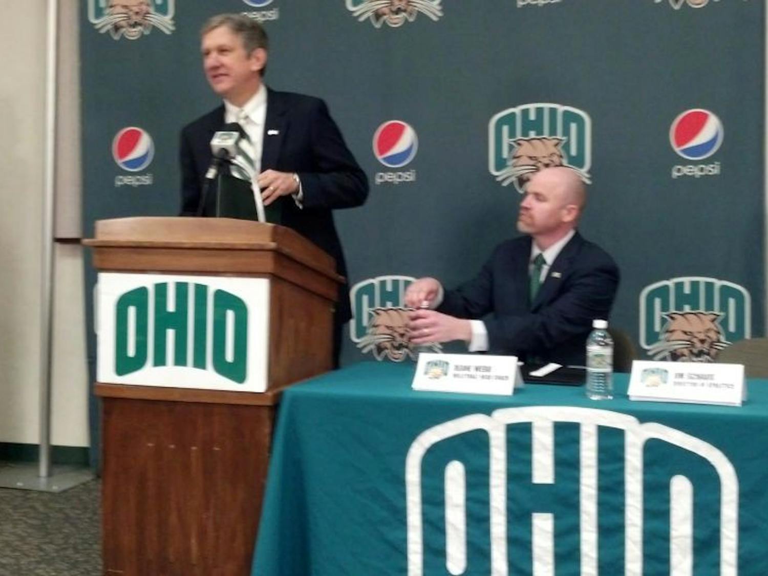Volleyball: Deane Webb introduced as Ohio's new head coach
