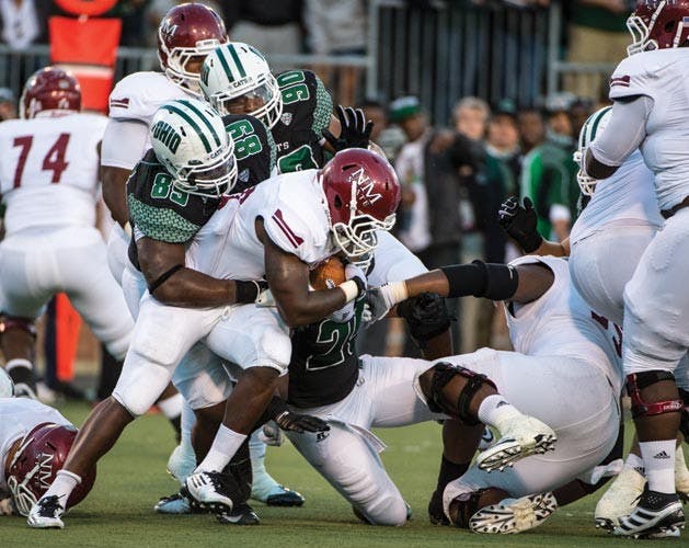 Football: Ohio depends on defense to push back against Louisville  