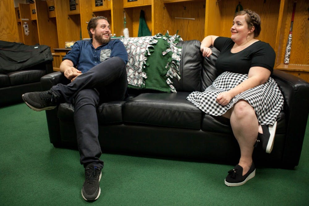Aidy Bryant and Streeter Sediell  