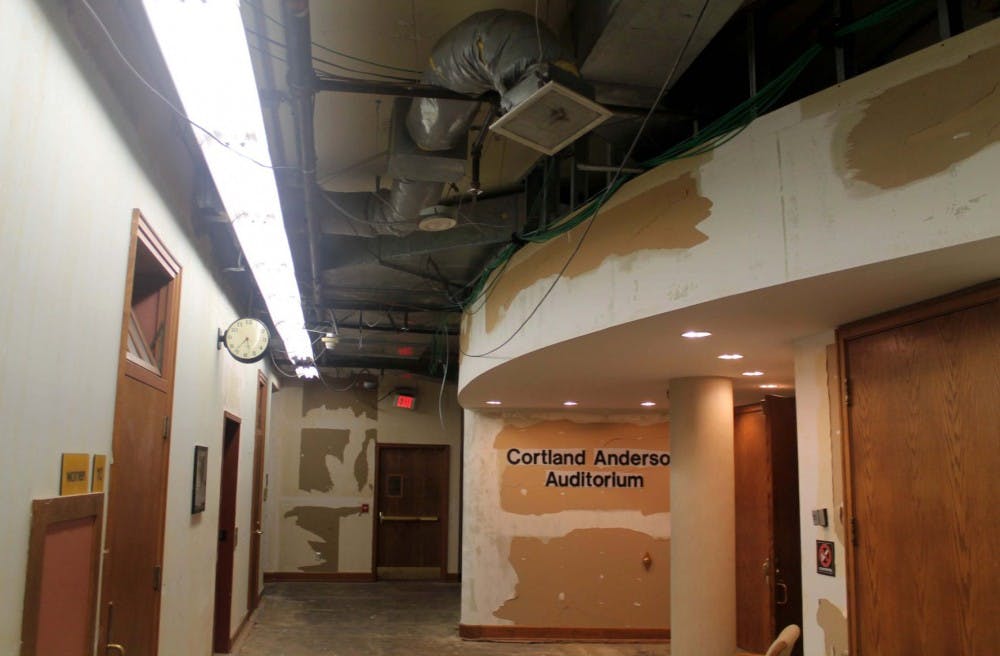 Scripps Hall Construction  