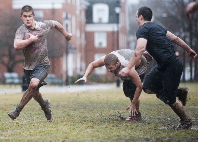 Slideshow: Armed Fugitive Near OU Campus  