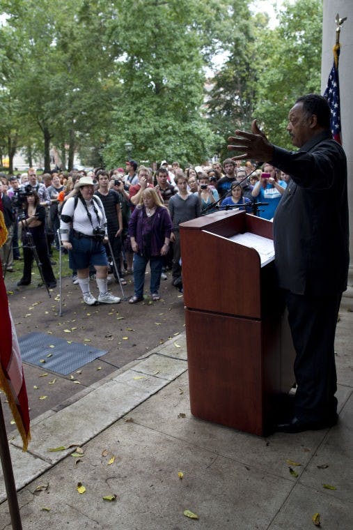 PHOTOS: Rev. Jesse Jackson speaks at OU  