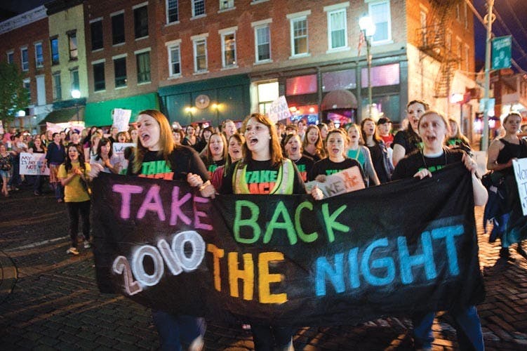OU students march to fight fear and sexual violence on campus  