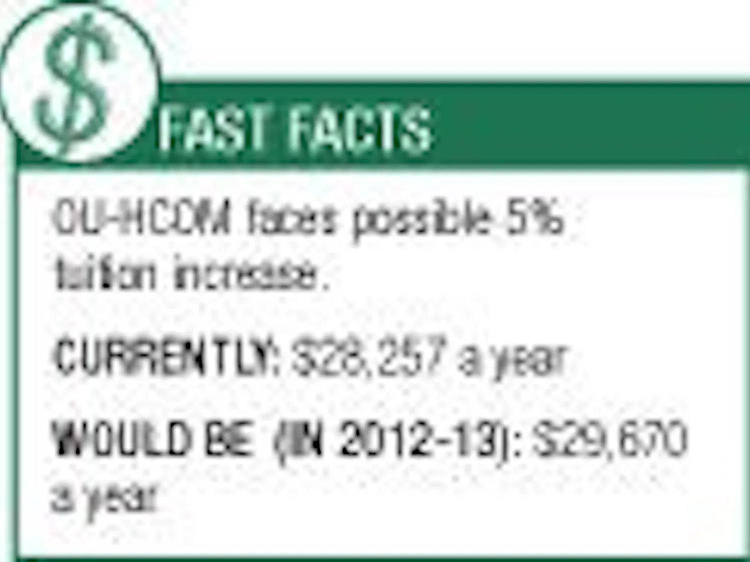 Medical students face 11th straight tuition hike