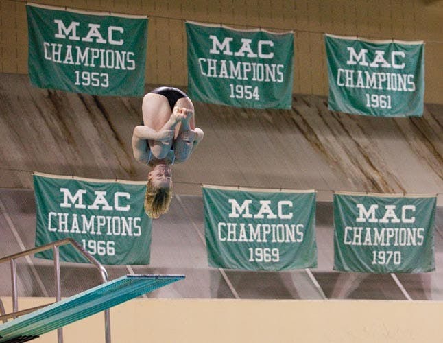 Swimming & Diving: Miami hands Ohio squad first loss since November, spoils bid for 10-win season  