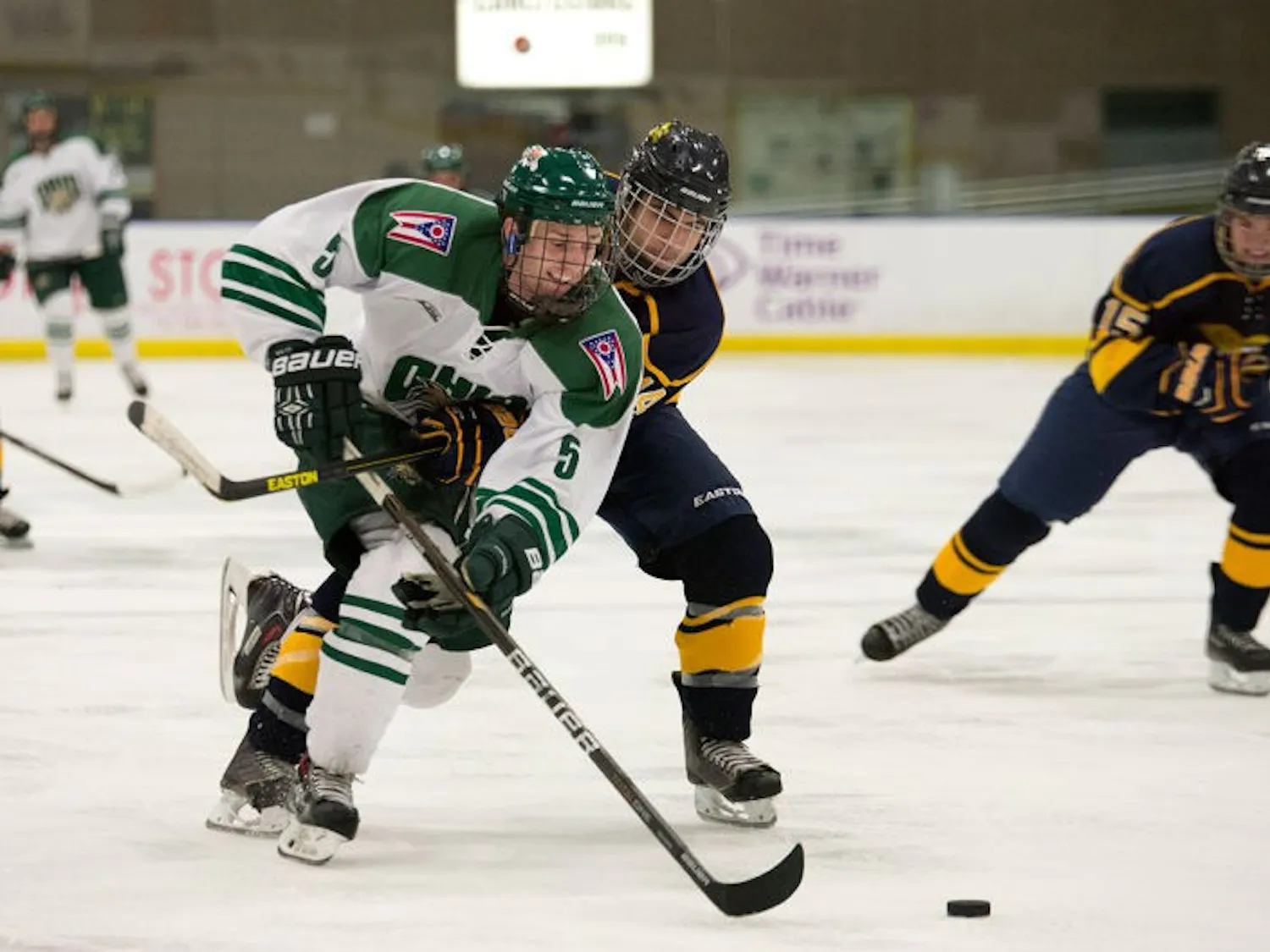 Ohio keeps No. 3 rank with split series against Minot State