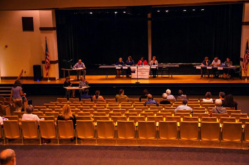 Edwards and Grace distance themselves from negative campaign ads during last public forum
