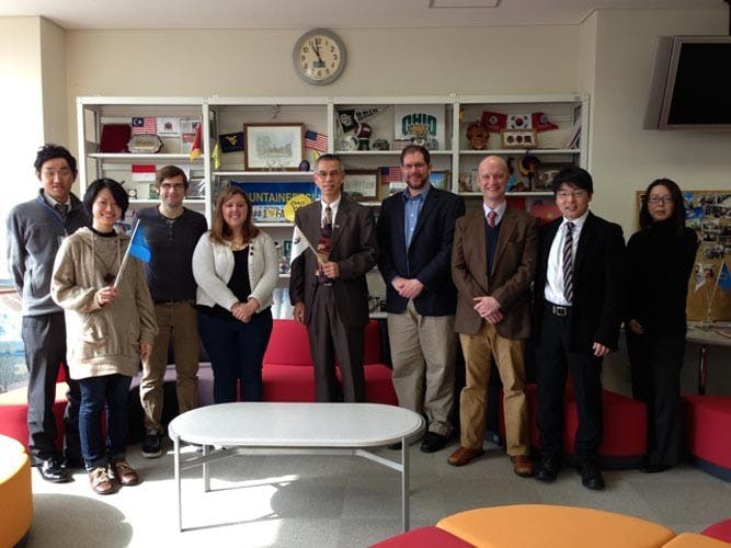 OU maintains international ties  