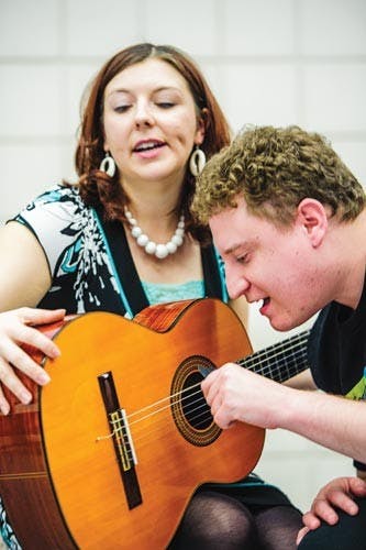 Clients find therapy, creative outlet in music  