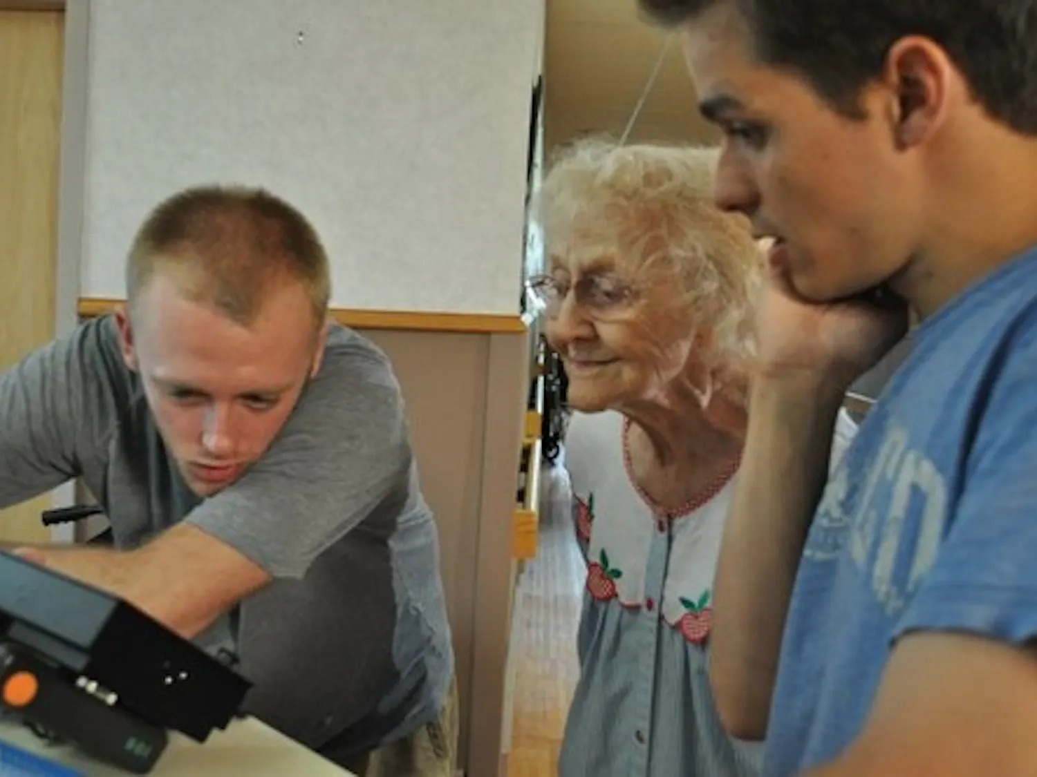 MFA student casts older actors in film that parallels prison, nursing homes