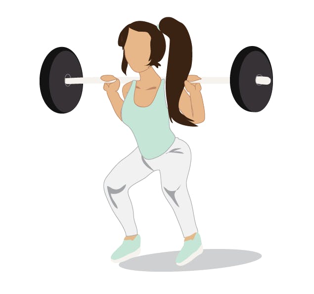 Body Building Illustration