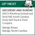 Track: Ohio travels to North, South Carolina for 2 invitationals  