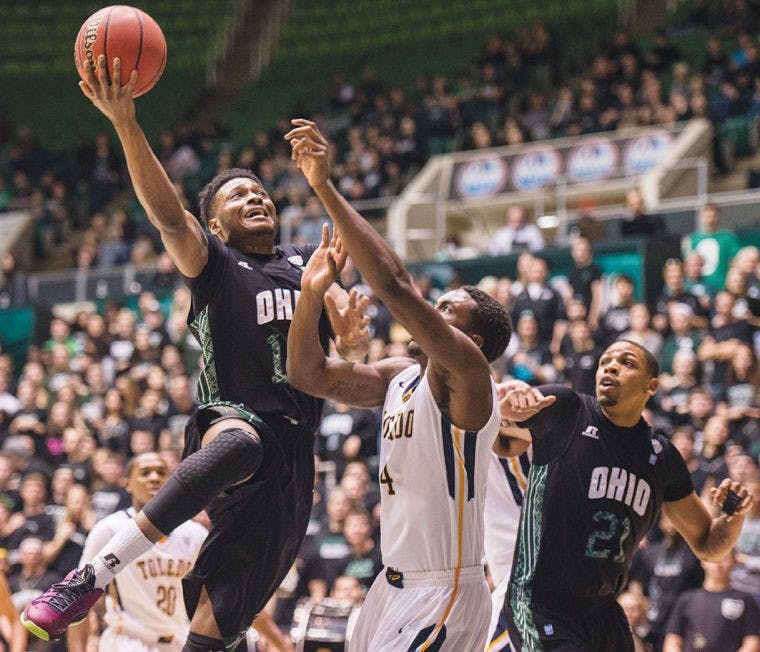 Men's Basketball: Fueled by the play of Rian Pearson, Toledo fends off Ohio as the Bobcats lose on the road 82-76  