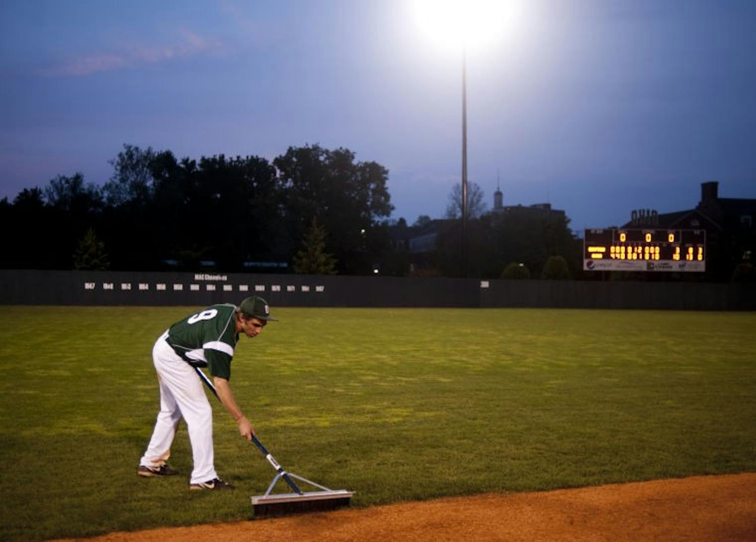 Baseball: Field prep is 10th inning for 'Cats  