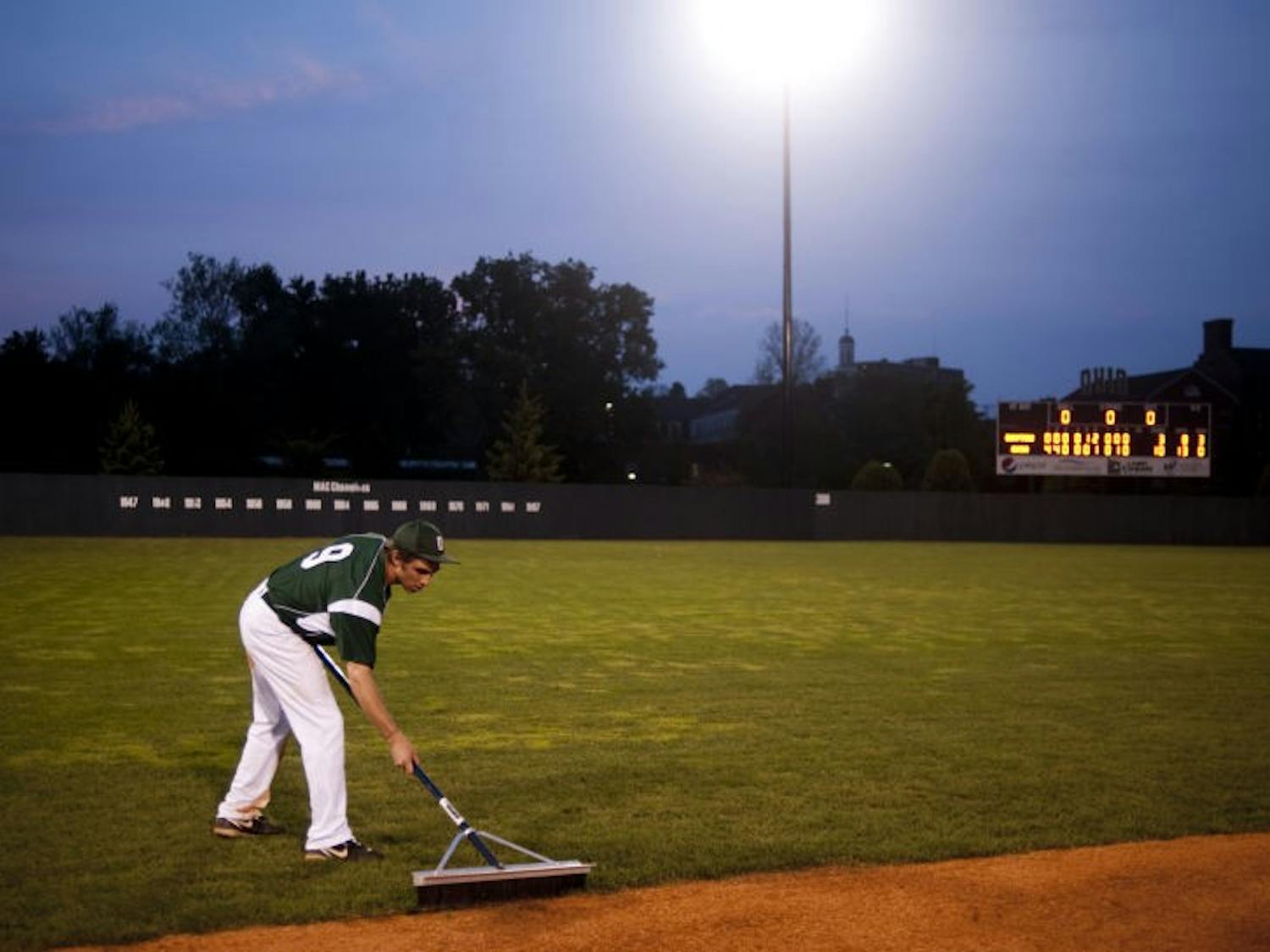 Baseball: Field prep is 10th inning for 'Cats  