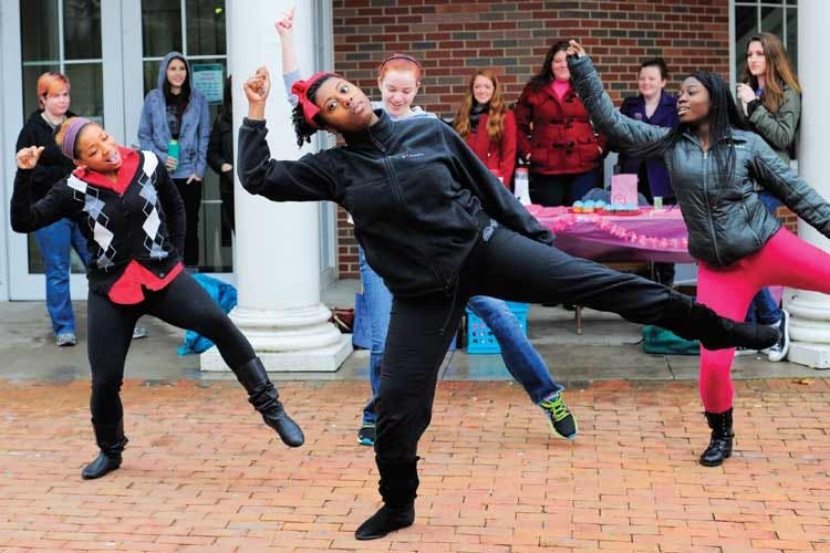 Dance movement protests violence against women  