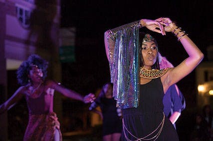 Queen of Egypt Halloween Fashion Show  