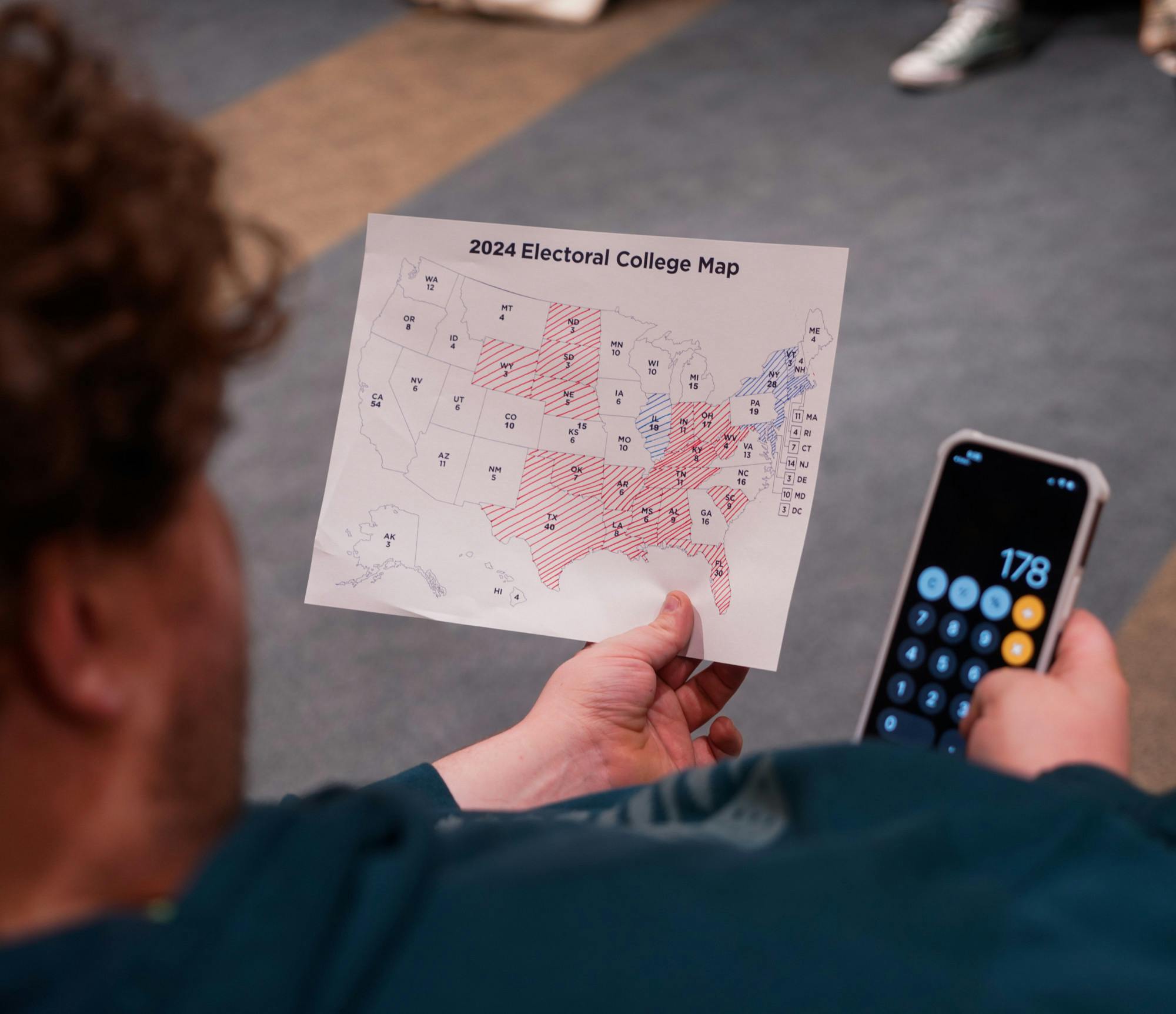 Athens votes, watches, waits throughout Election Night