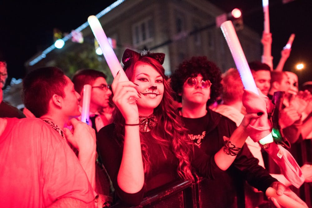 Halloween block party