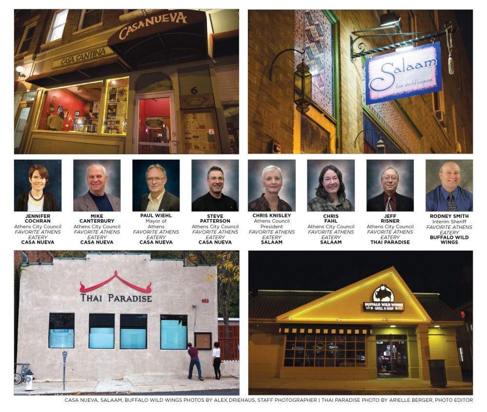 Officials' favorite grub  