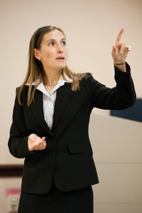 Sustainability candidate stresses experience  