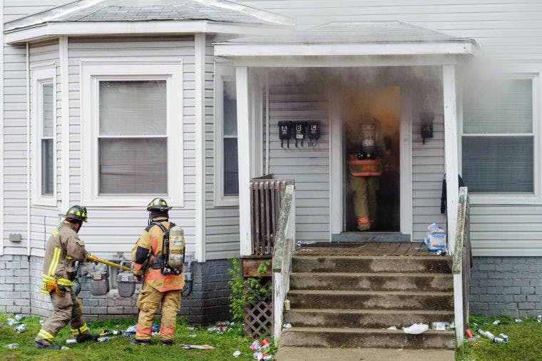 Images From Palmer Fest Fire  