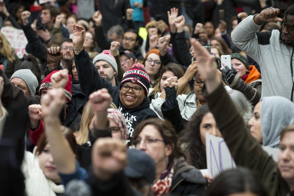 Columbus Airport Protest