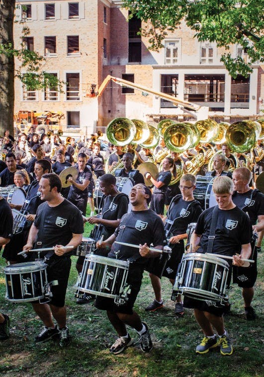 Tryouts for Marching 110 increase as band gains prominence  