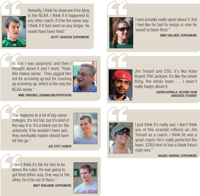 Tressel's departure draws OU reactions  