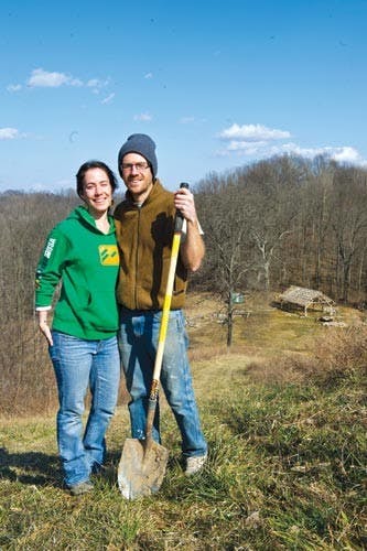 OU alumnus training others in practices of permaculture farms  