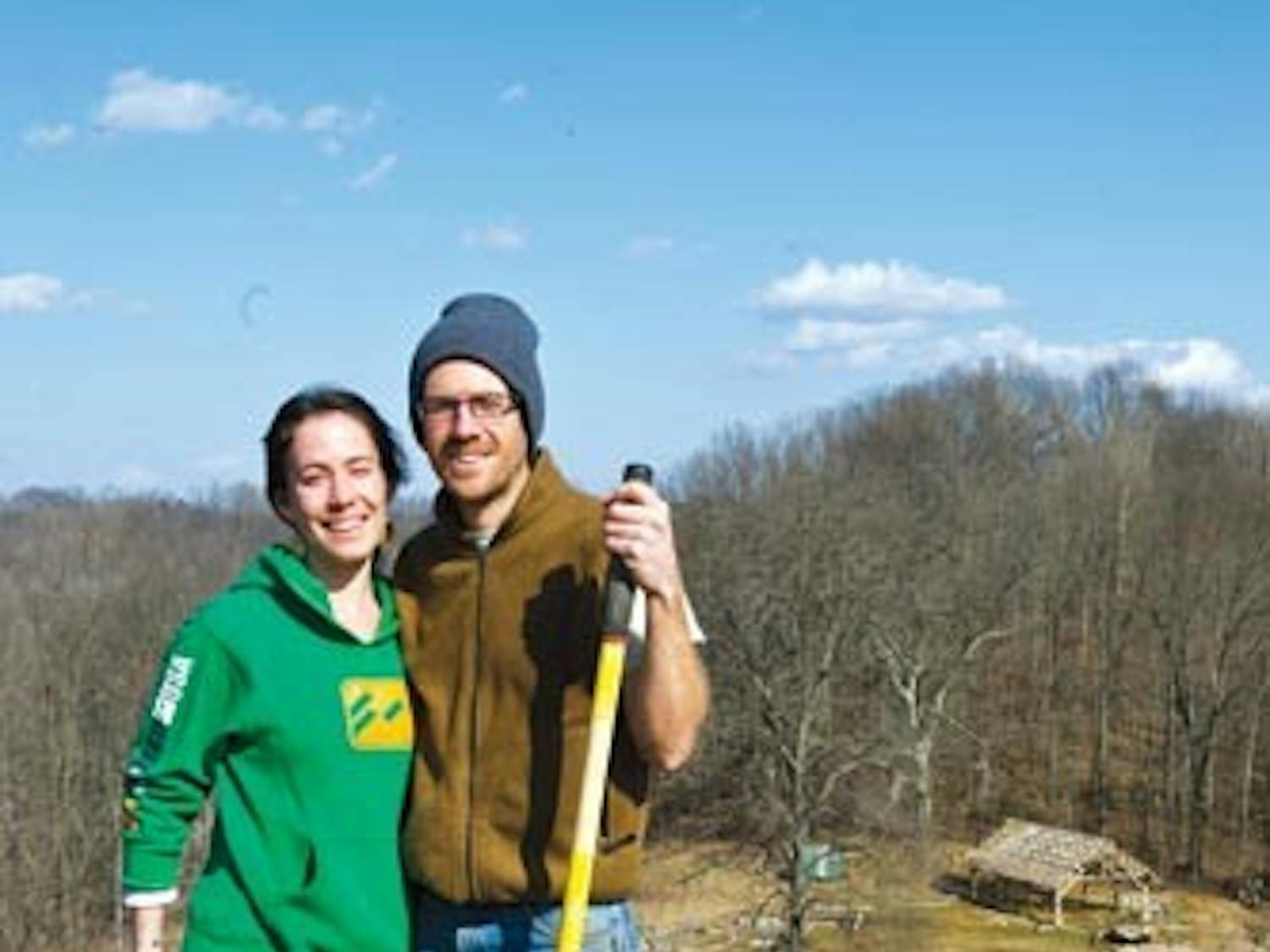 OU alumnus training others in practices of permaculture farms
