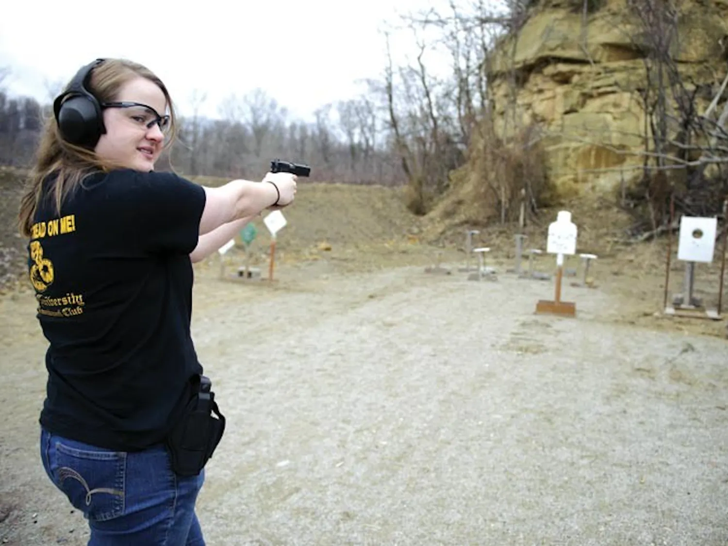 Gals and Guns: Student takes Second Amendment to heart and holster