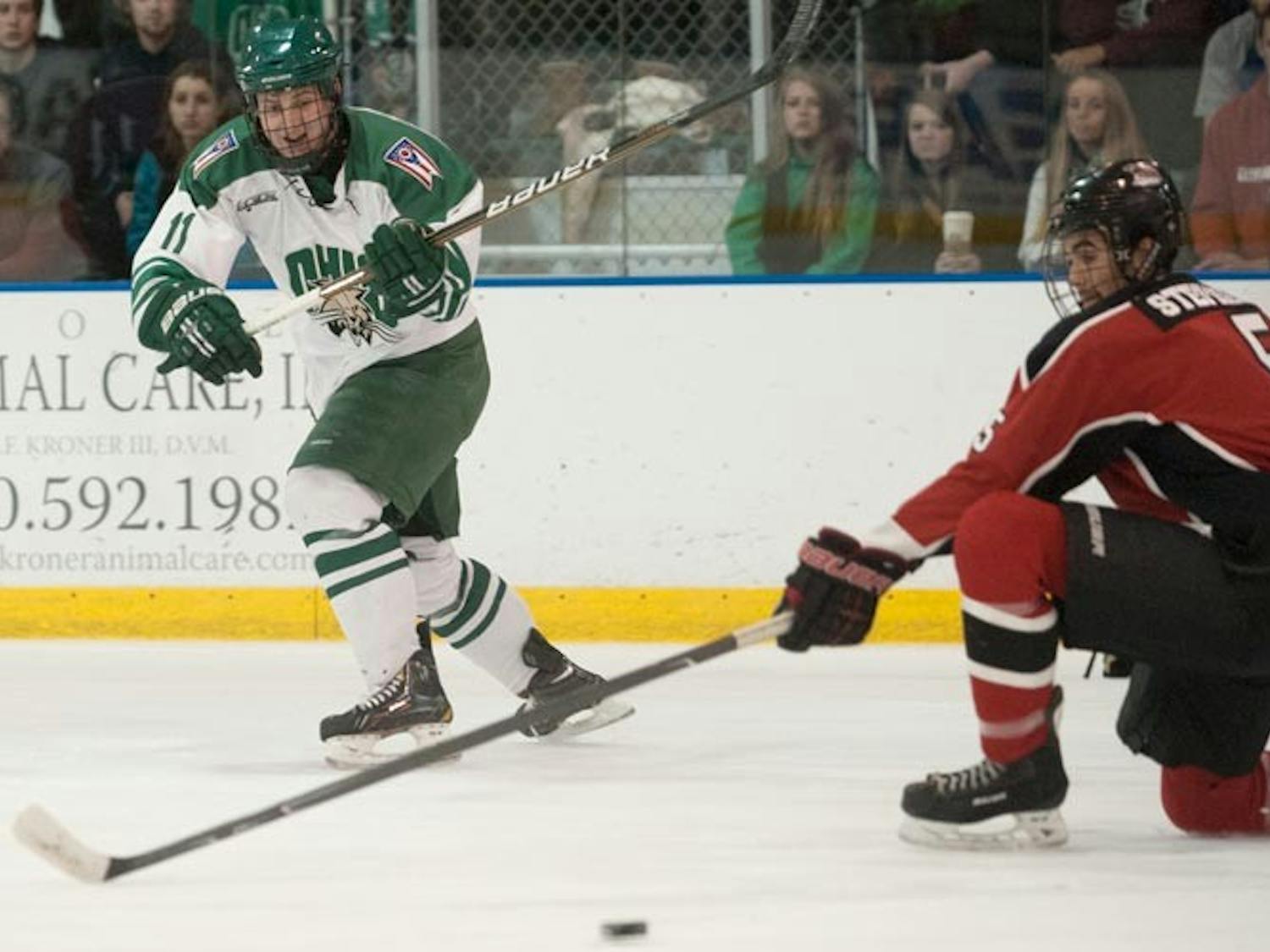 Hockey: Bobcats return from time off with loss to Lindenwood  