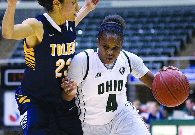 Women's Basketball: Bobcats struggle defensively in loss to Toledo  