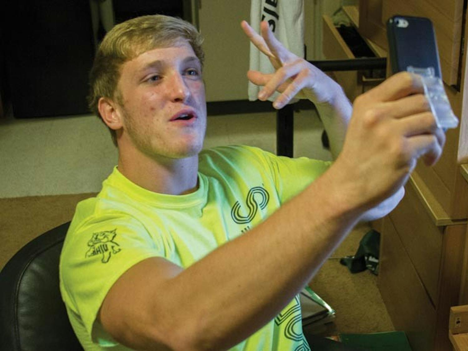 Freshman climbs Vine to Internet popularity