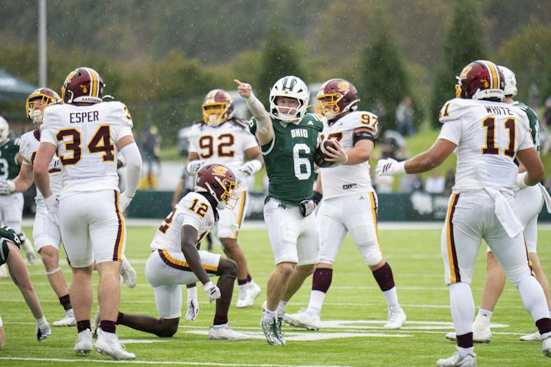 Football: Ohio steamrolls past the MAC’s newest team to stay undefeated in conference play