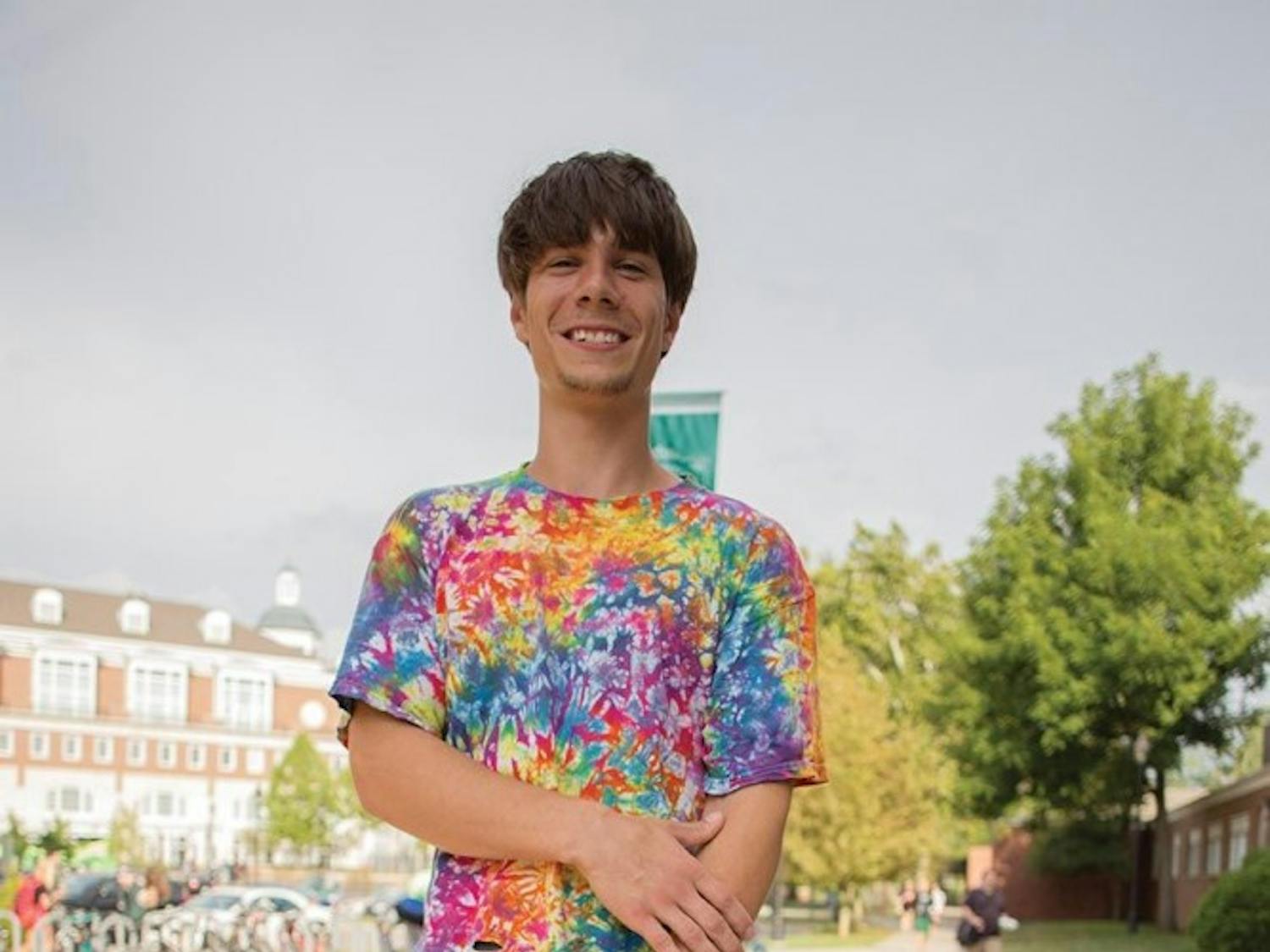 Curtis Moore, fifth year senior studying chemical engineering