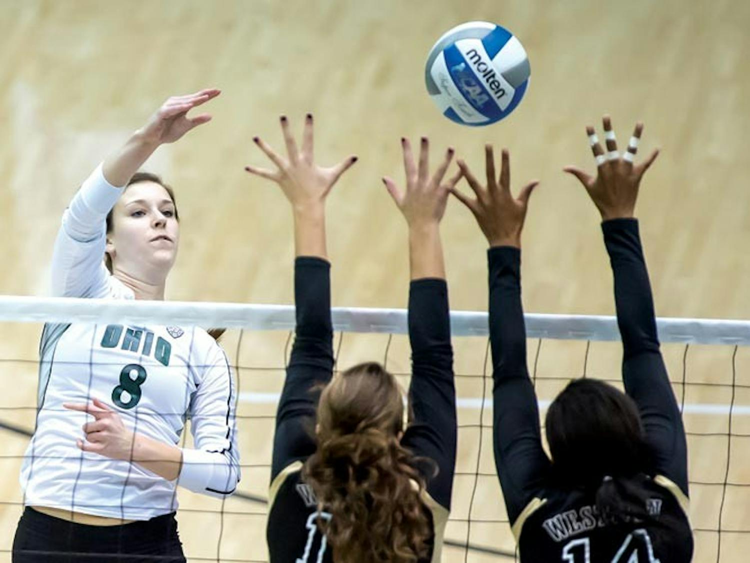 Volleyball: Bobcats lose out to Huskies in semifinal match  