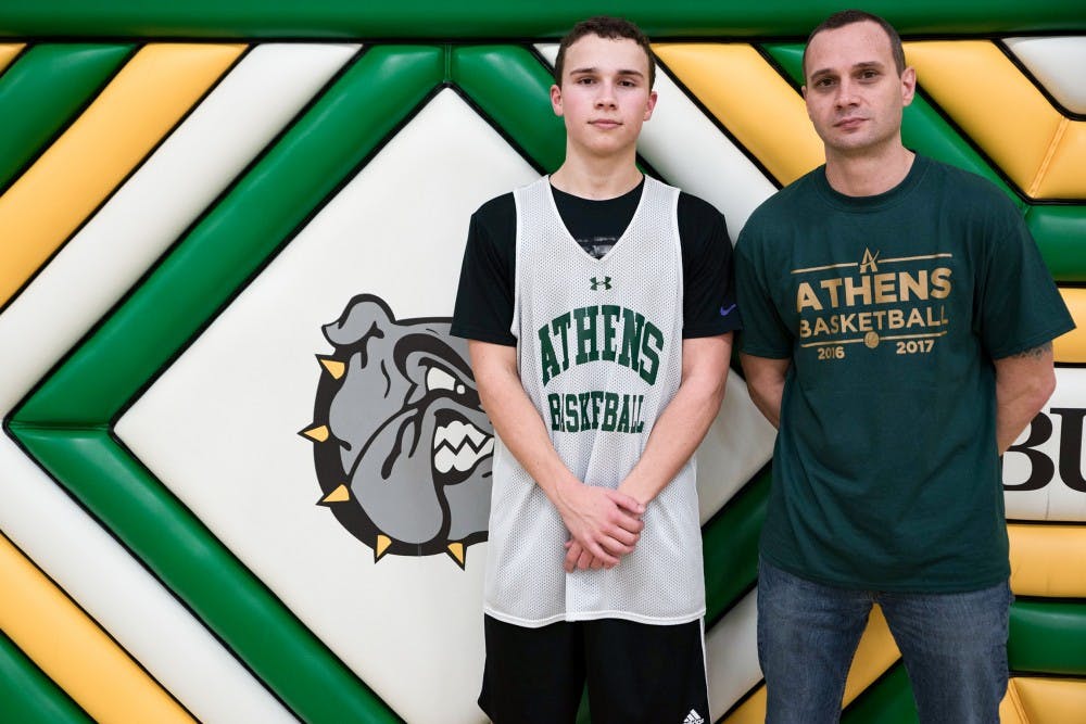 Father and Son Basketball