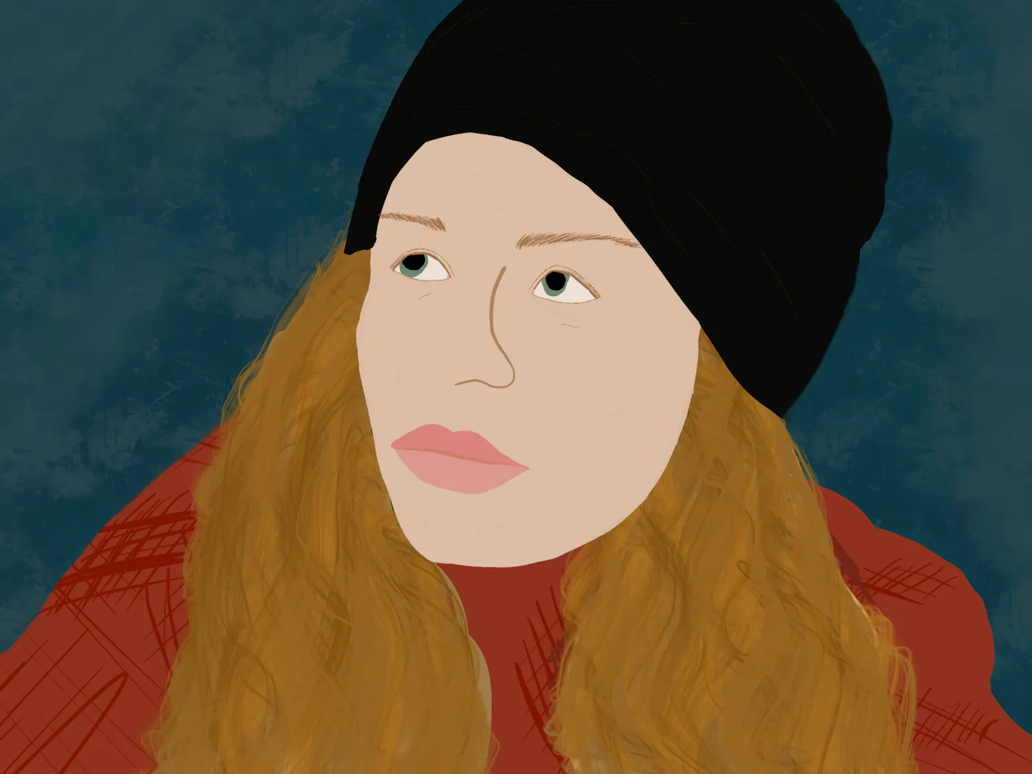 Koennecke_ArtistSpotlightGirlInRed_AbbieKinney.png