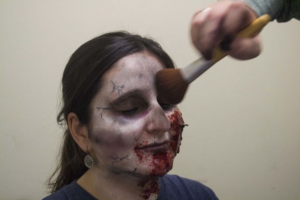 Zombie Makeup Step 12  