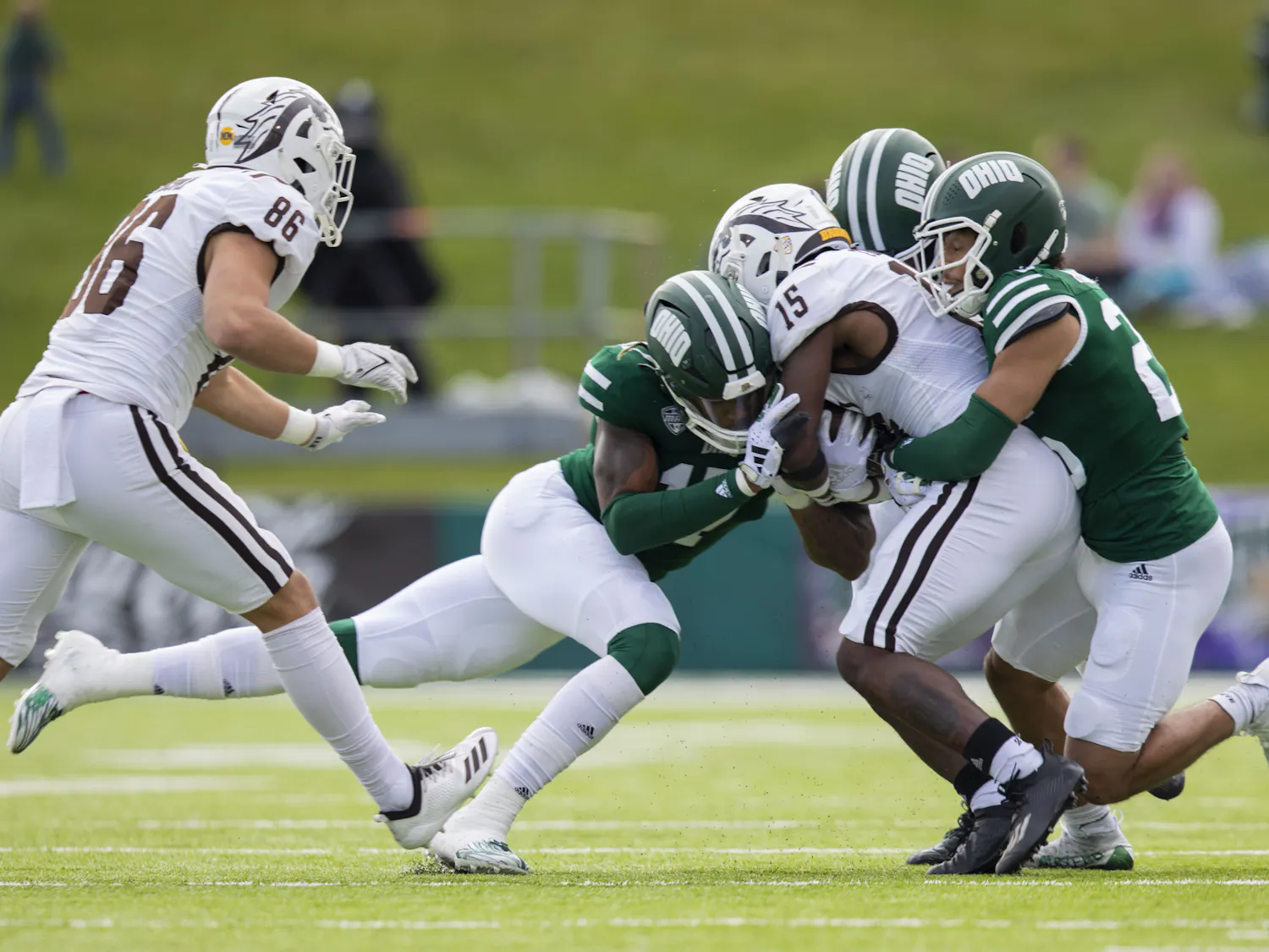 Ohio University football vs Western Michigan highlights