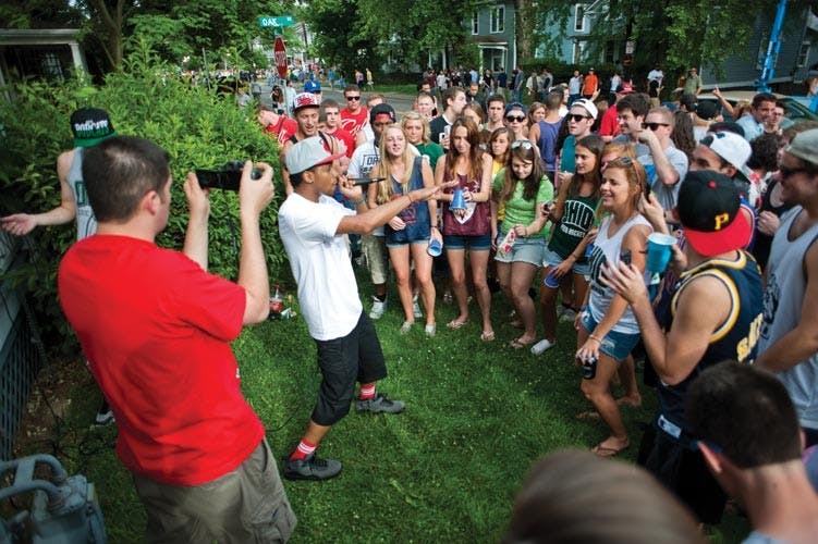 Street fest, Moms Weekend overlap could have positive effects  