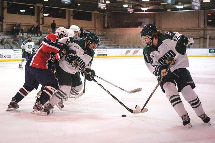 Hockey: Ugly loss, much-needed victory make for split weekend  