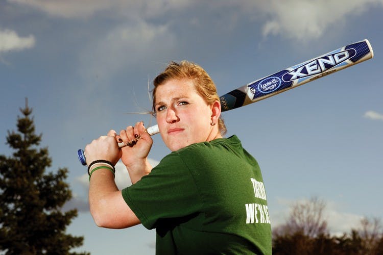 Softball: Senior infielder ties records, improves skills  