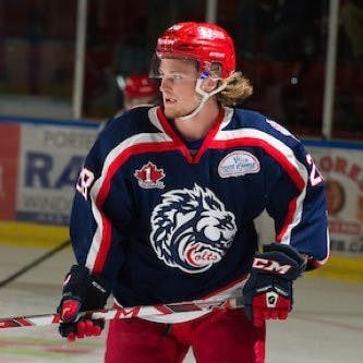 Shawn Baird as a member of the Cornwall Colts. (provided via Baird's Twitter account)